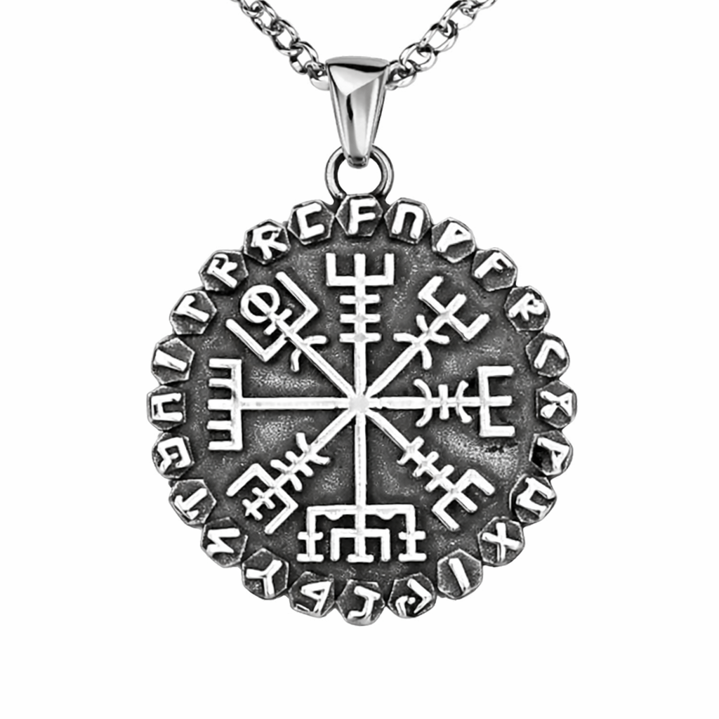 Halskjede - Vegvísir + Runer