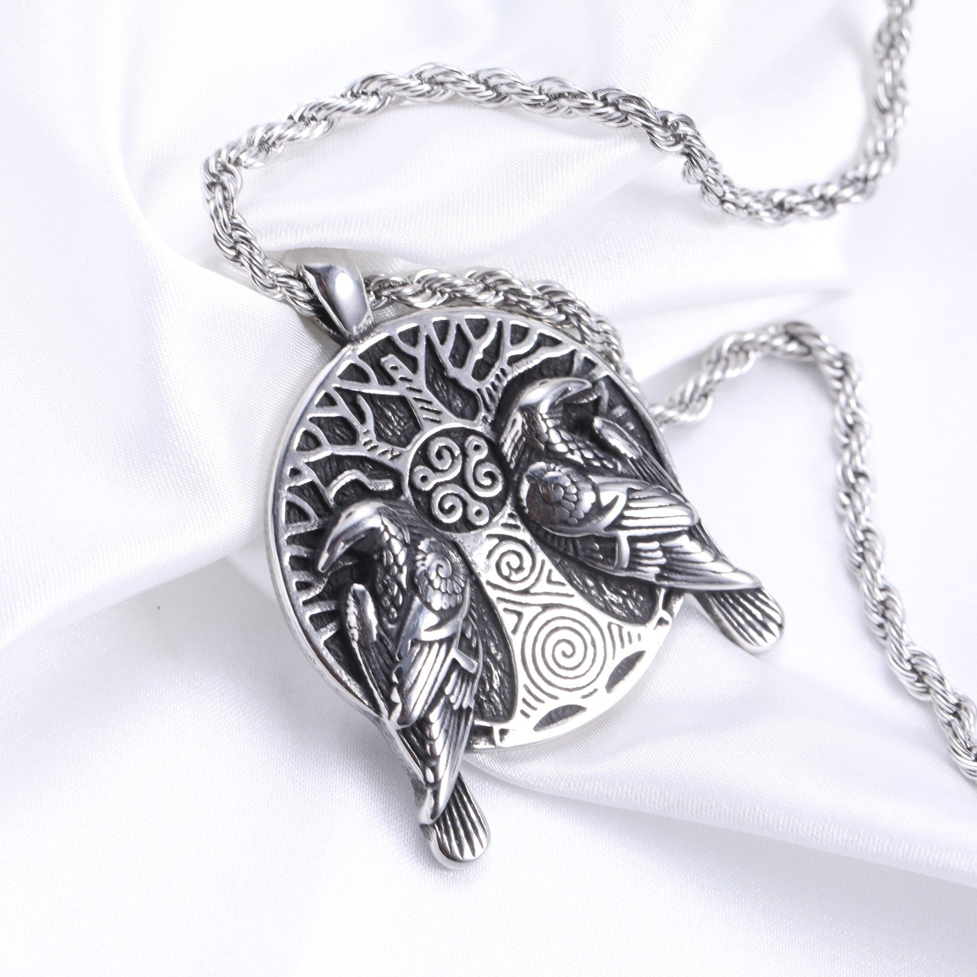 Hugin & Munin Halskjede