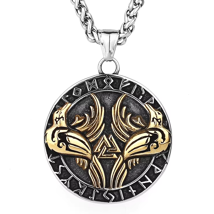 Halskjede - Hugin og Munin